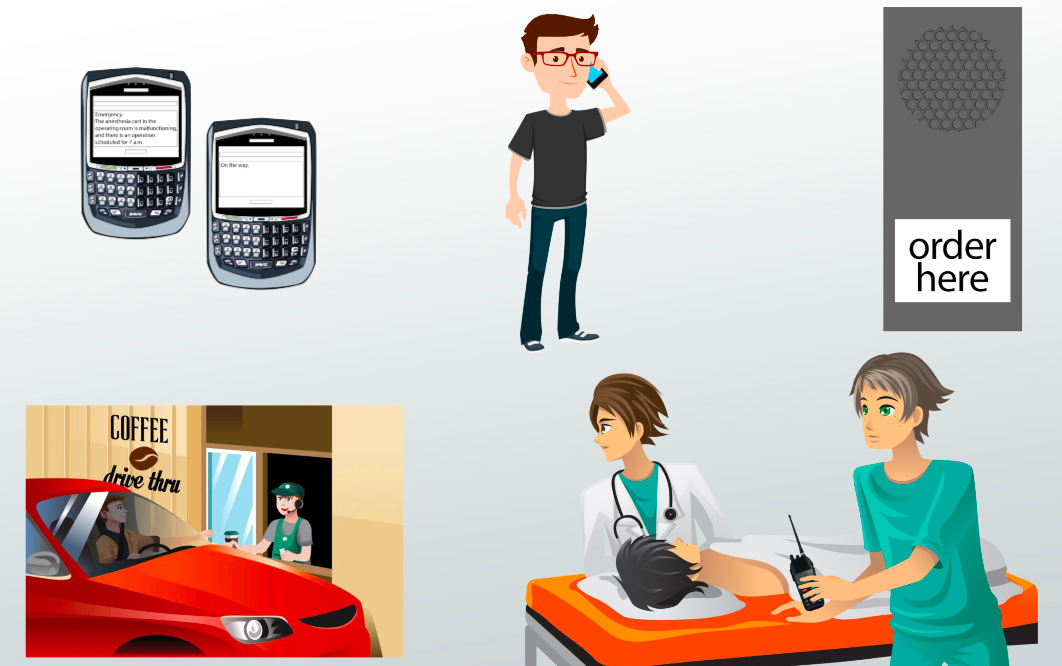Two-Way Communications Illustration
